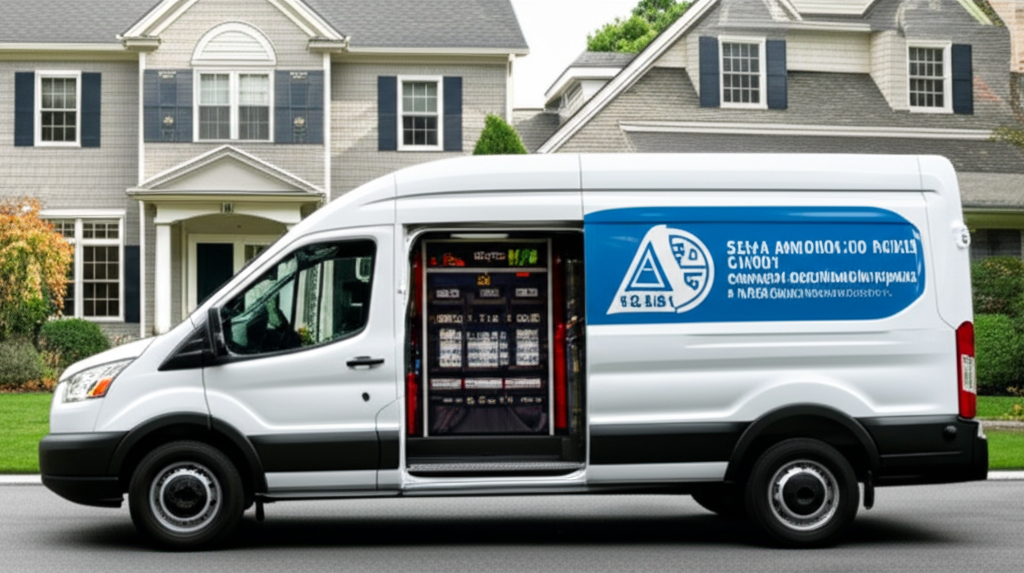 Sub-Zero Repair service van ready to serve Westchester County